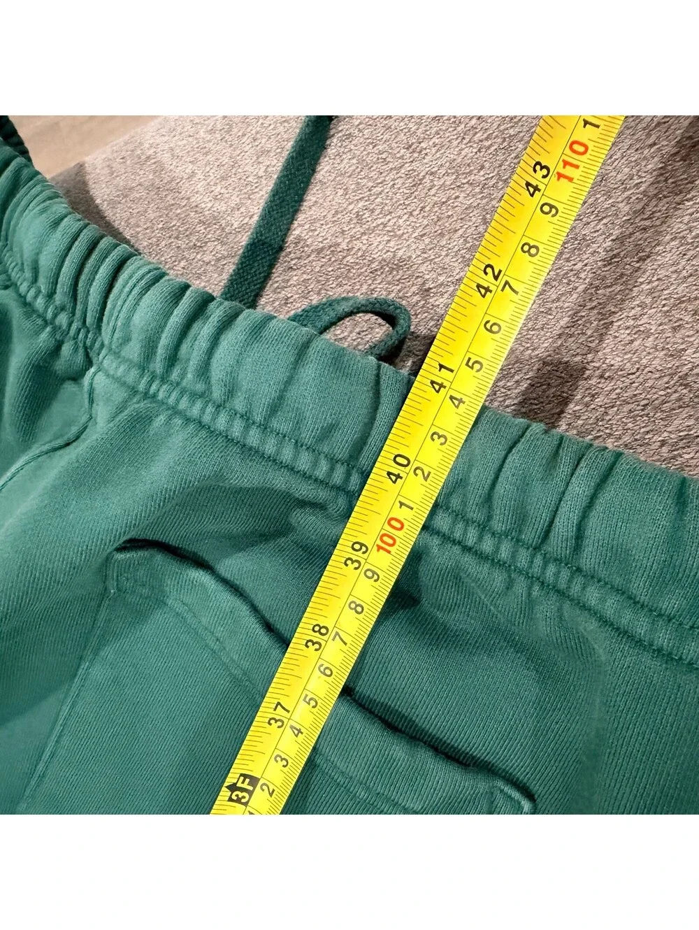 Icy Saweetie Rich With No Day Job Sweatpants Mens L Green Joggers USA Cotton